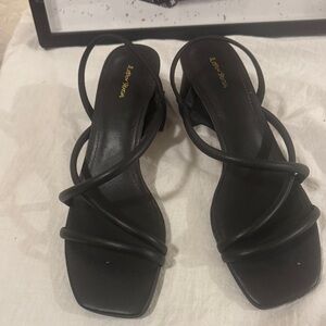 & Other Stories Elegant Black Strappy Heels